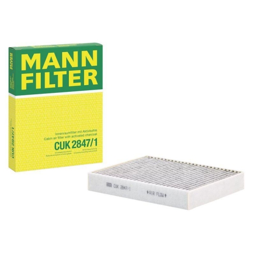 Filter, Innenraumluft MANN-FILTER CUK 2847/1 f&uuml;r PORSCHE VAG
