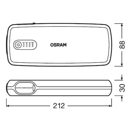 Batteriestarter ams-OSRAM OBSL400 BATTERYstart 400 für