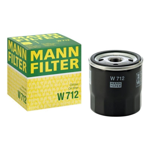 Filter, Arbeitshydraulik MANN-FILTER W 712 f&uuml;r BEDFORD CITRO&Euml;N INNOCENTI LEYLAND