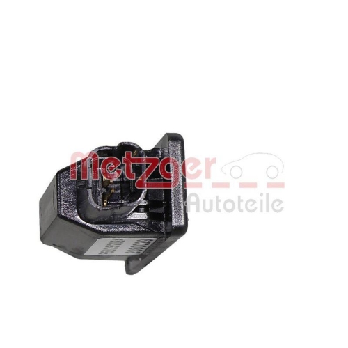 Kennzeichenleuchte METZGER 2080029 GREENPARTS für CITROËN PEUGEOT DS, links