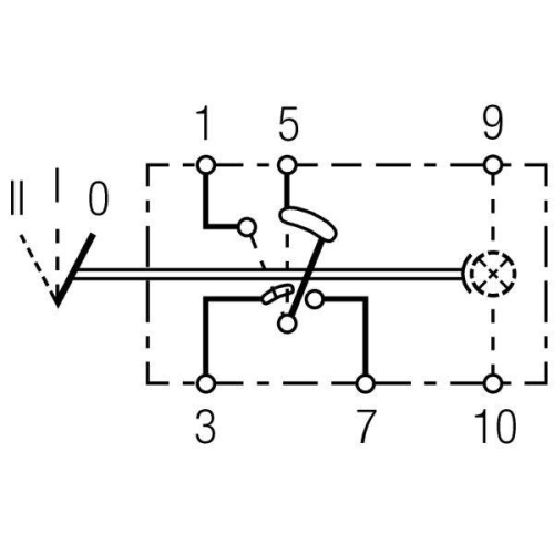 HELLA Schalter 6RH 004 570-261 für VOLVO GOLDHOFER DELVANO SANY