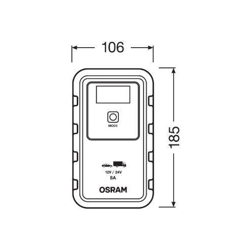 Batterieladegerät ams-OSRAM OEBCS908 BATTERYcharge 908 für