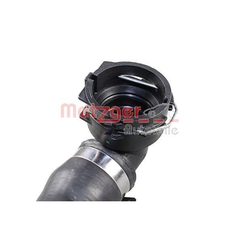 K&uuml;hlerschlauch METZGER 2420857 f&uuml;r AUDI SEAT SKODA VW, rechts oben