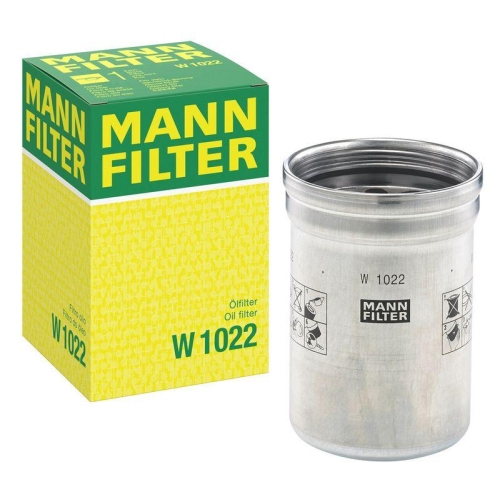 &Ouml;lfilter MANN-FILTER W 1022 f&uuml;r LIEBHERR CLAAS JOHN DEERE INGERSOLL-RAND ONAN