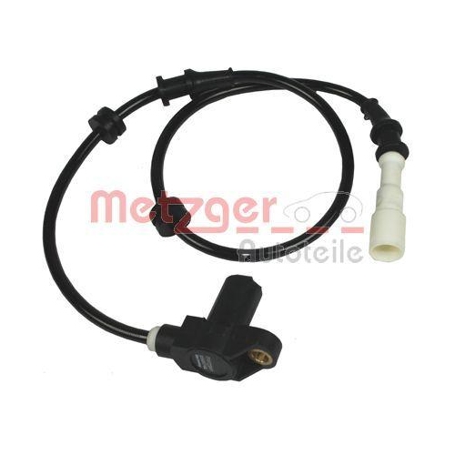 Sensor, Raddrehzahl METZGER 0900746 f&uuml;r OPEL IKA, Vorderachse links