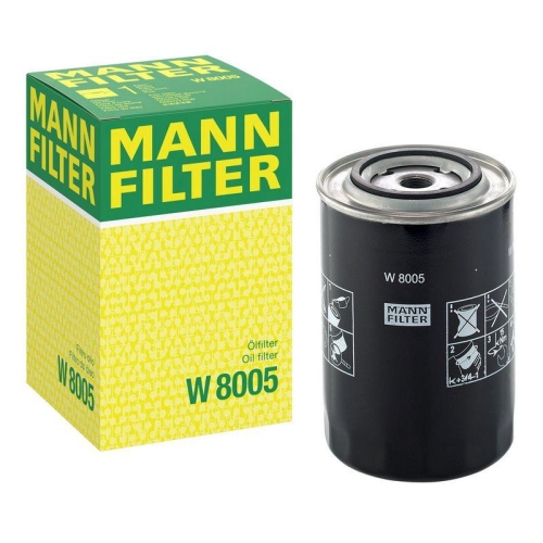 Hydraulikfilter, Automatikgetriebe MANN-FILTER W 8005 f&uuml;r FIAT FORD IVECO SAURER
