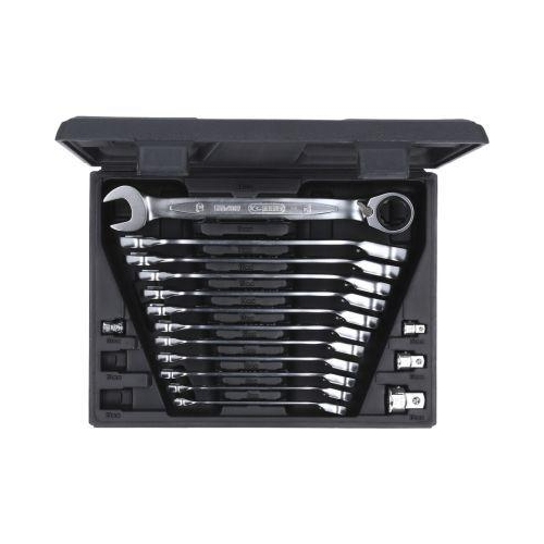 Ratschen-Ringgabelschlüsselsatz KS TOOLS 503.4666 für