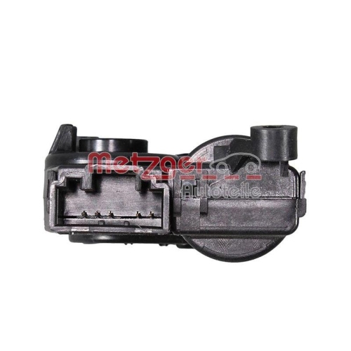 Stellelement, Mischklappe METZGER 0917725 ORIGINAL ERSATZTEIL für FIAT, links