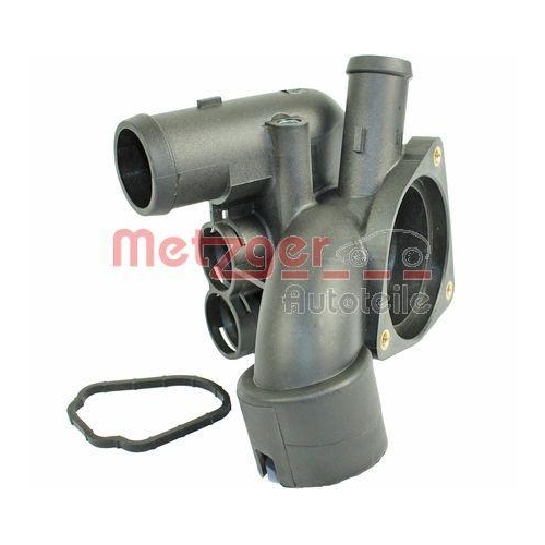 Thermostatgeh&auml;use METZGER 4010028 f&uuml;r VAG, Zylinderkopf, stirnseitig