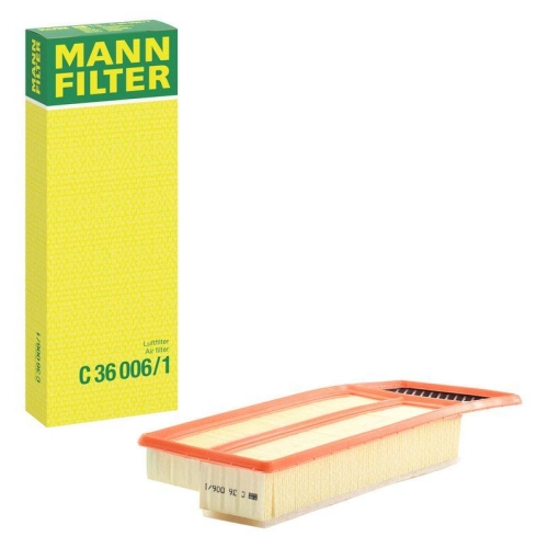 Luftfilter MANN-FILTER C 36 006/1 f&uuml;r CITRO&Euml;N FIAT FORD OPEL PEUGEOT VAUXHALL