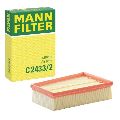 Luftfilter MANN-FILTER C 2433/2 f&uuml;r NISSAN RENAULT