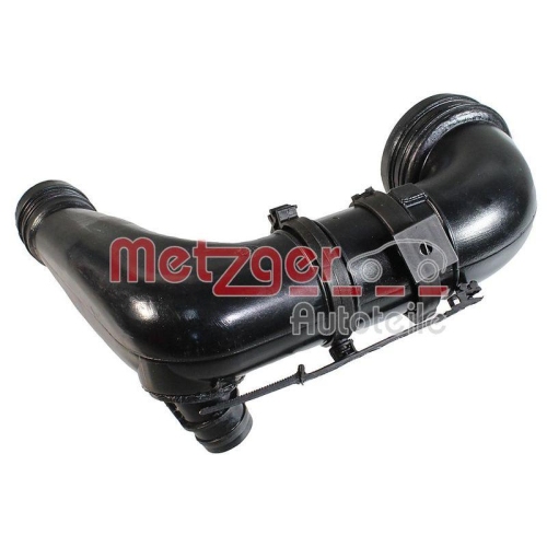 Saugrohr, Luftversorgung METZGER 2401055 f&uuml;r FIAT LANCIA, links