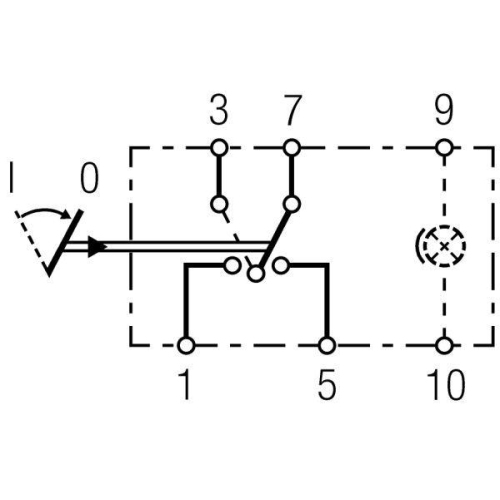 HELLA Schalter 6GM 007 832-221 für SISU GOLDHOFER SOLARIS BUCHER