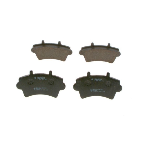 Bremsbelagsatz, Scheibenbremse BOSCH 0 986 494 031 für NISSAN OPEL RENAULT SAAB
