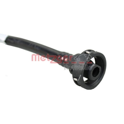 K&uuml;hlmittelrohrleitung METZGER 2420900 f&uuml;r AUDI, links oben