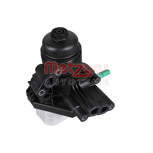 Gehäuse, Ölfilter METZGER AUTOTEILE 2370144 für AUDI SEAT SKODA VW