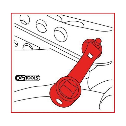 Einstellwerkzeug, Sturz-/Spureinstellung KS TOOLS 700.2385 f&uuml;r