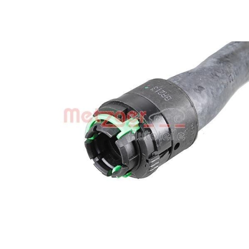 K&uuml;hlerschlauch METZGER 2420908 f&uuml;r OPEL VAUXHALL GENERAL MOTORS, mitte links