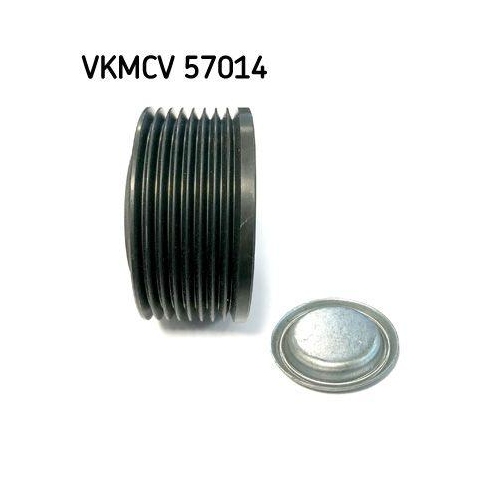 Umlenk-/F&uuml;hrungsrolle, Keilrippenriemen SKF VKMCV 57014 f&uuml;r DAF, oben