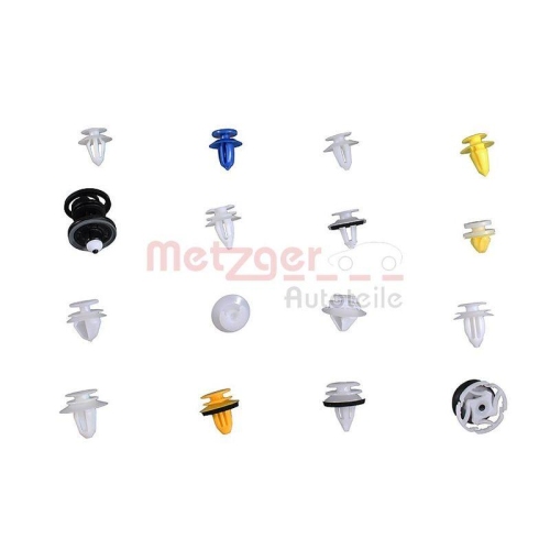 Sortiment, Clips METZGER AUTOTEILE 2280099 für AUDI BMW CHRYSLER CITROËN FIAT VW