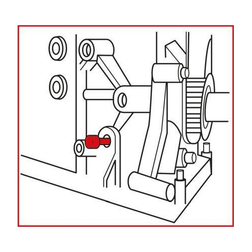 Einstellwerkzeugsatz, Steuerzeiten KS TOOLS 400.4125 für