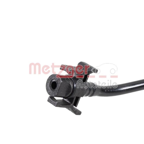 K&uuml;hlmittelrohrleitung METZGER 4010514 f&uuml;r CITRO&Euml;N PEUGEOT