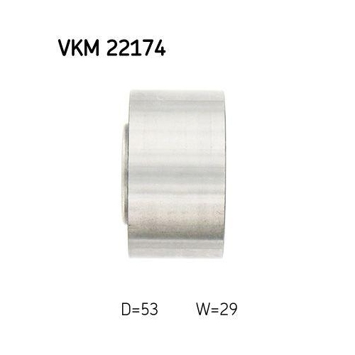 Umlenk-/F&uuml;hrungsrolle, Zahnriemen SKF VKM 22174 f&uuml;r ALFA ROMEO FIAT LANCIA