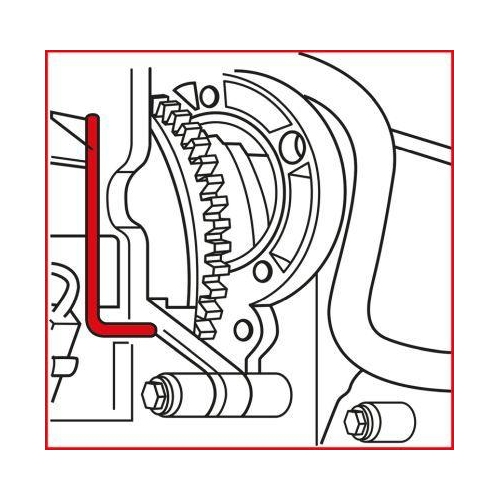 Einstellwerkzeugsatz, Steuerzeiten KS TOOLS 400.1625 f&uuml;r