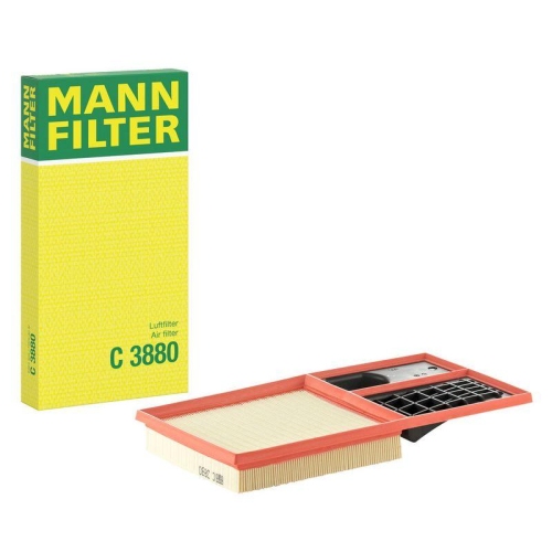 Luftfilter MANN-FILTER C 3880 f&uuml;r VAG