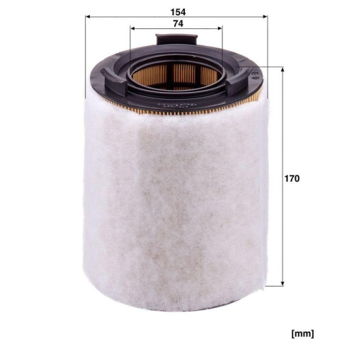 Luftfilter MANN-FILTER C 15 008 f&uuml;r VAG