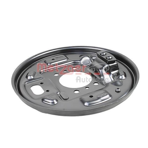 Bremstr&auml;gerplatte METZGER 6117017 f&uuml;r HYUNDAI KIA, Hinterachse links
