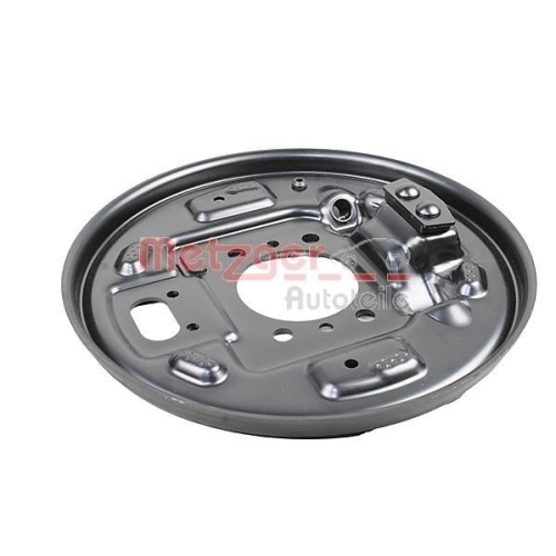 Bremstr&auml;gerplatte METZGER 6117018 f&uuml;r HYUNDAI KIA, Hinterachse rechts