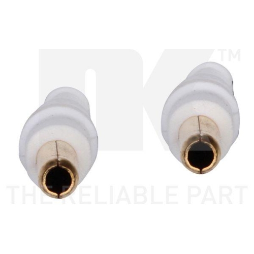 Warnkontakt, Bremsbelagverschlei&szlig; NK 280149 f&uuml;r, Vorderachse, Vorderachse links