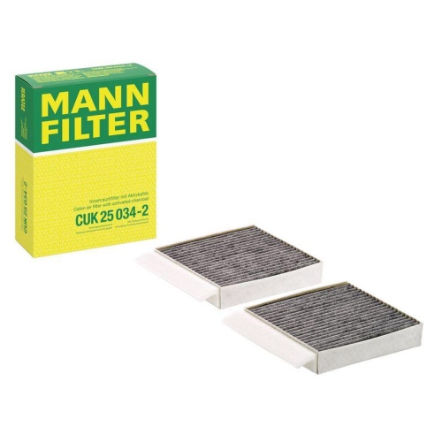 Filter, Innenraumluft MANN-FILTER CUK 25 034-2 f&uuml;r MERCEDES-BENZ