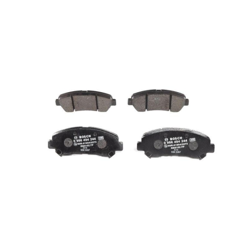 Bremsbelagsatz, Scheibenbremse BOSCH 0 986 494 244 f&uuml;r NISSAN