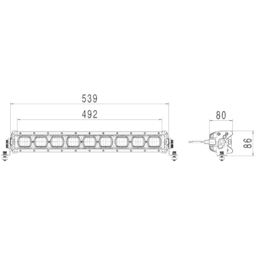 HELLA Fernscheinwerfer 1FJ 360 002-502 f&uuml;r, links, rechts