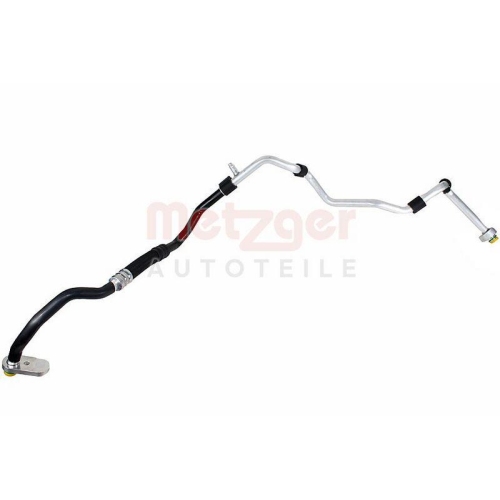 Niederdruckleitung, Klimaanlage METZGER AUTOTEILE 2360196 f&uuml;r AUDI