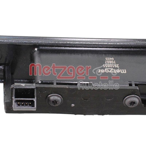 Heckklappengriff METZGER 2310851 für AUDI