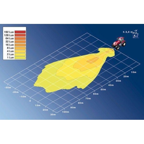 HELLA Arbeitsscheinwerfer 1GA 996 161-281 f&uuml;r JCB DELVANO AGRIFAC