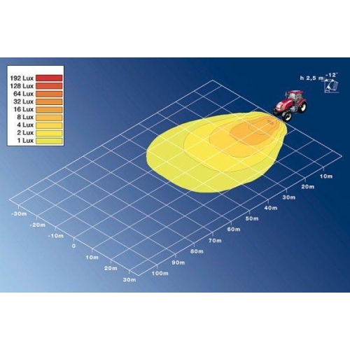 HELLA Arbeitsscheinwerfer 1GA 996 161-291 für MASSEY FERGUSON AHLMANN VALMET