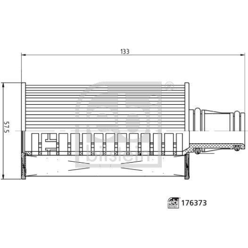 FEBI BILSTEIN &Ouml;lfilter 176373 f&uuml;r JAGUAR LAND ROVER
