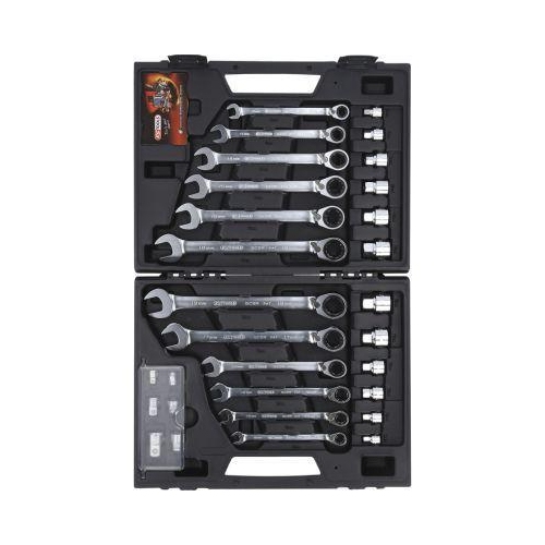 Ratschen-Ringgabelschlüsselsatz KS TOOLS 503.4960 für