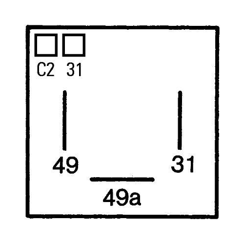 HELLA Blinkgeber 4DM 005 698-021 für