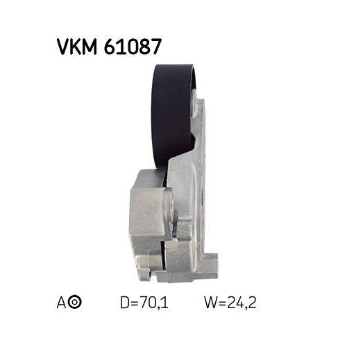 Riemenspanner, Keilrippenriemen SKF VKM 61087 f&uuml;r DAIHATSU TOYOTA TOYOTA (FAW)