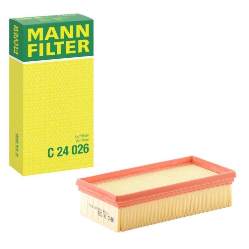 Luftfilter MANN-FILTER C 24 026 f&uuml;r CITRO&Euml;N PEUGEOT