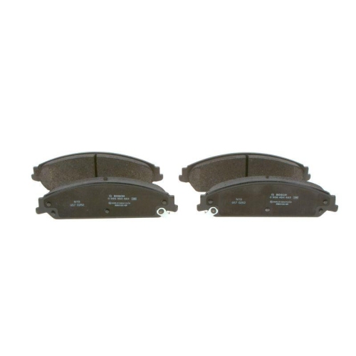 Bremsbelagsatz, Scheibenbremse BOSCH 0 986 494 483 f&uuml;r ALFA ROMEO CHRYSLER DODGE