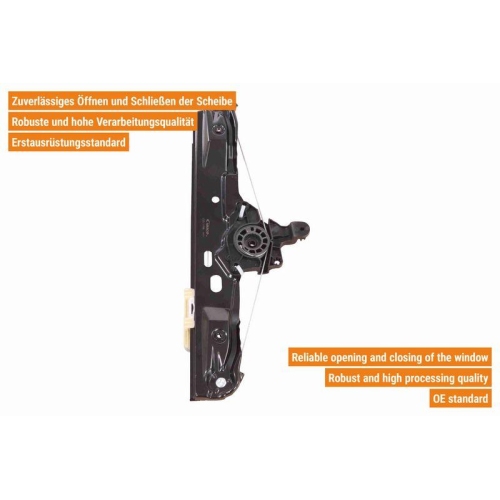 VAICO Fensterheber links und rechts hinten , ohne Komfortfunktion V25-1768 + V25-1767 f&uuml;r FORD