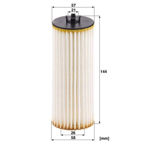 &Ouml;lfilter MANN-FILTER HU 6008/1 z f&uuml;r MERCEDES-BENZ