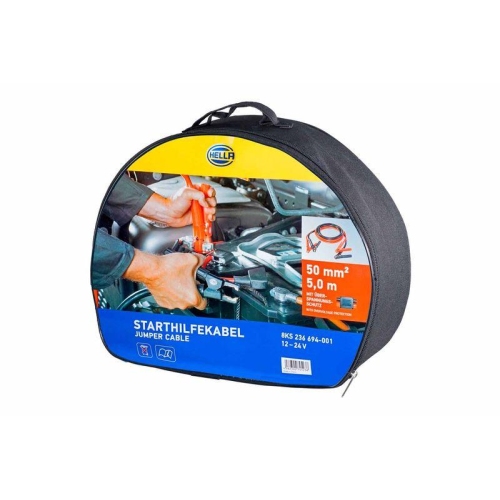 HELLA Starthilfekabel 8KS 236 694-001 für WEIRO, für Fahrzeuge mit Dieselmotor