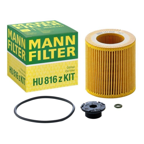 &Ouml;lfilter MANN-FILTER HU 816 z KIT f&uuml;r BMW